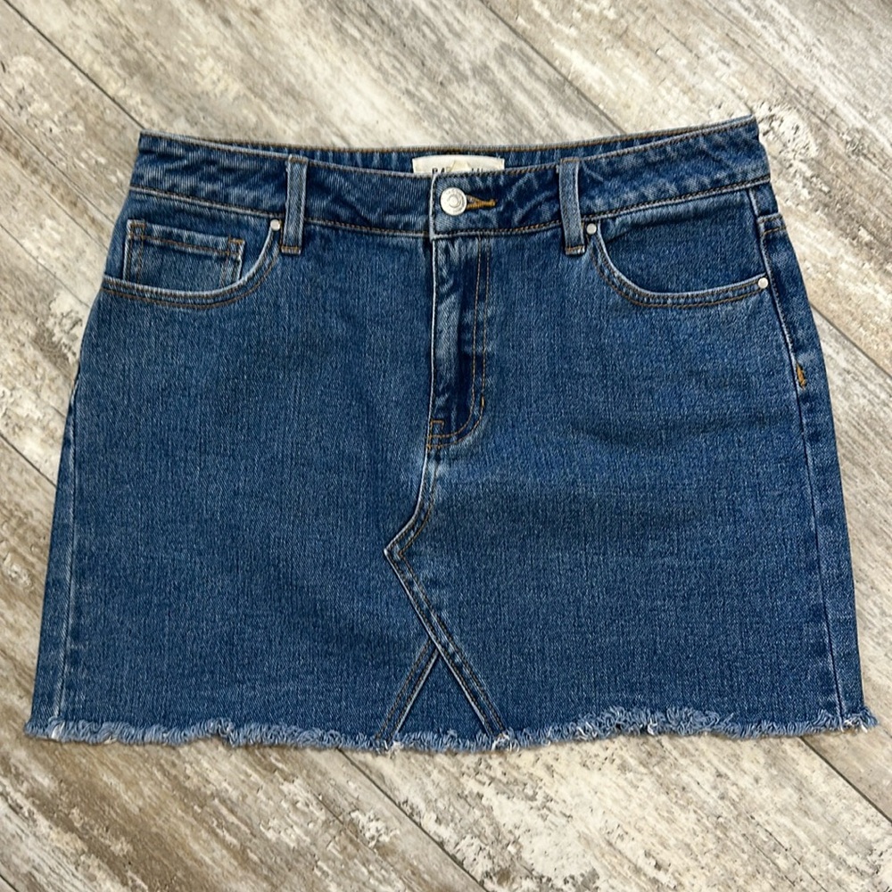 PacSun denim mini skirt
